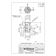 Adaptador Niple 3/4 Unf X 3/4 Jic Macho 16 Fios Kit 14 Peças Foto mini 4