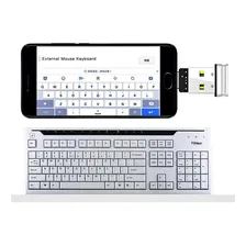 Adaptador Otg Tipo C Otg para Usb 2.0 Silver Foto mini 2