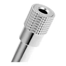 Adaptador P10 Mono Macho X P2 Mono Fêmea - Metal Foto mini  2