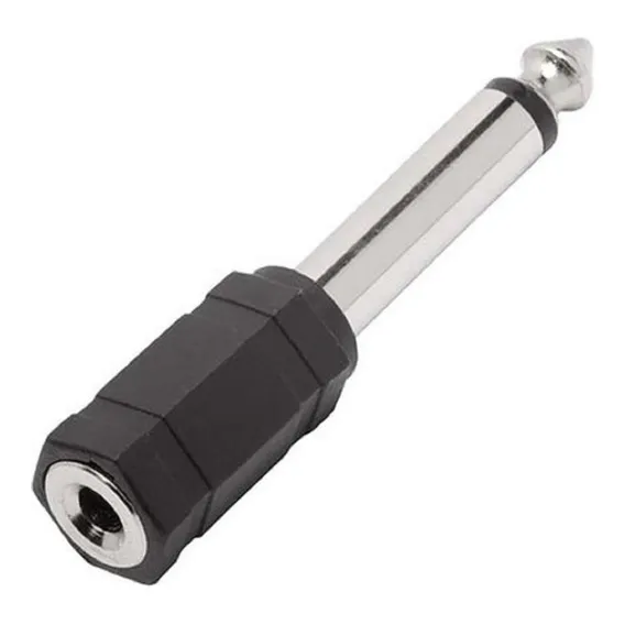 Adaptador P2 X P10 Adaptador P2 Fêmea X P10 Macho Mono Foto 1