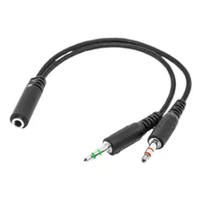 Adaptador P3 P/ Headset Fone E Microfone Em Notebook Pc Foto  mini 1