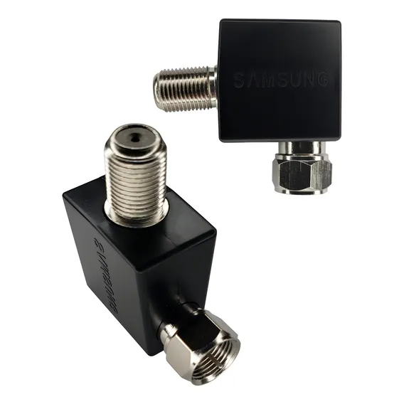Adaptador Para Antena Coaxial Smart Tv Samsung 90 Graus Foto 1