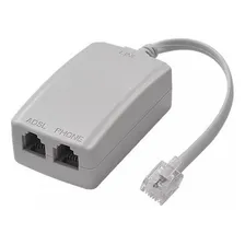Adaptador Para Cabo De Rede Magcom Duplo Rj11 A Rj11 Foto mini 1