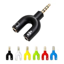 Adaptador Para Fone P3 X P2 Fone Microfone Notebook Ps4 Xbox Foto  mini 1