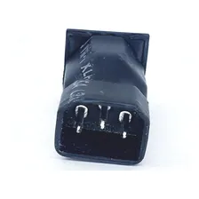 Adaptador Para Fonte E Monitor Computador 3 Pinos Tomada 110v/220v Foto mini  2