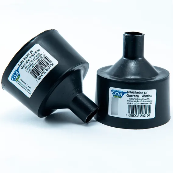 Adaptador Para Garrafa Térmica De Plástico Funil E Coador Foto 1
