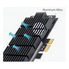 Adaptador Pci-e Sem Fio Wi-fi Ac1300 Archer T6e Dual Band Foto mini 4