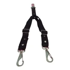 Adaptador Pet Duplo Transportar Pet Segurança Regulavel Cor Preto Foto mini 1