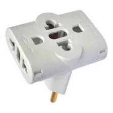 Adaptador Pino Universal Tomada Benjamim T 10a/20a Foto mini  2