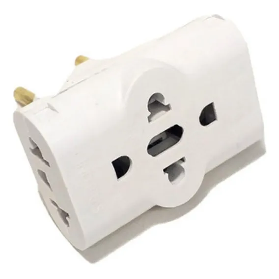 Adaptador Pino Universal Tomada Benjamim T 10a/20a Foto 1