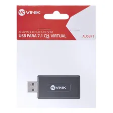Adaptador Placa De Som Usb 7.1 Canais Virtual Ausb71 Foto mini 4