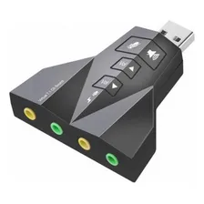 Adaptador placa de som usb Knup Hb-t65 Foto mini 1