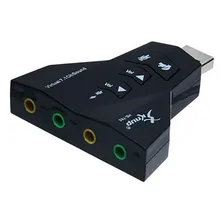 Adaptador placa de som usb Knup Hb-t65 Foto mini 4