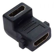 Adaptador Plug Hdmi Femea X Femea 90 Graus Foto mini 1