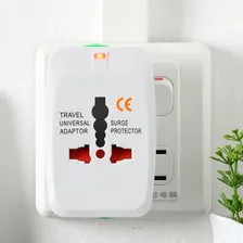 Adaptador Plug Tomada Universal Eua Europa Asia Portátil Foto mini 3