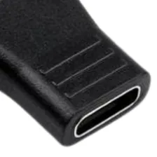 Adaptador Plug Usb-c Fêmea Para Usb 3.0 Macho Cor Preto Foto mini 4
