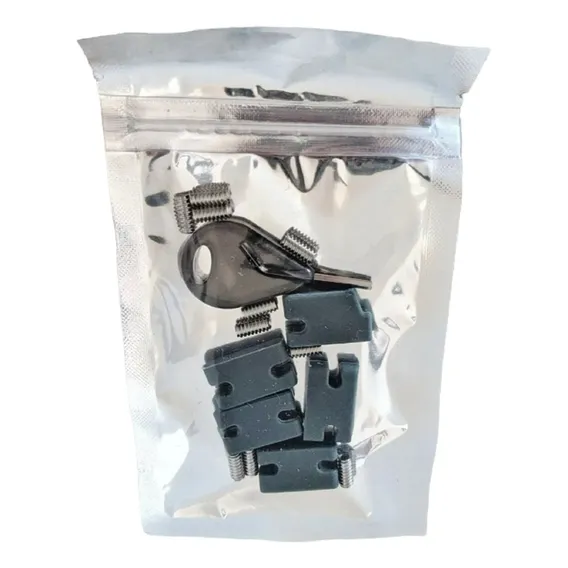 Adaptador Quilhas Fcs 2 Prancha Surf 10 Parafusos + Chave Foto 1