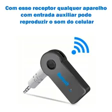Adaptador Receptor Bluetooth P2 Som Auxiliar Música Carro Foto mini 4