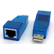 Adaptador Rj45 Usb Placa Rede 10/100 Lan Ethernet Pc Note Foto mini 1