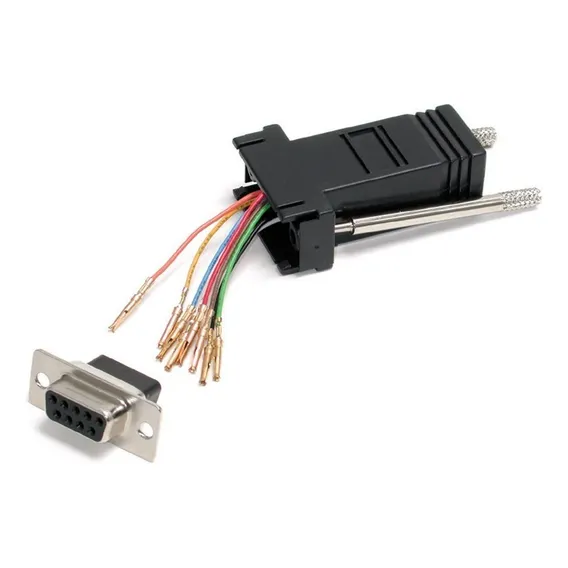 Adaptador serial Startech GC98ff Db9 para Rj45 fêmea para fêmea Foto 1