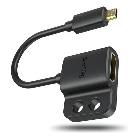 Adaptador Smallrig Micro Hdmi P/ Hdmi Para Sony E Outras Foto 1
