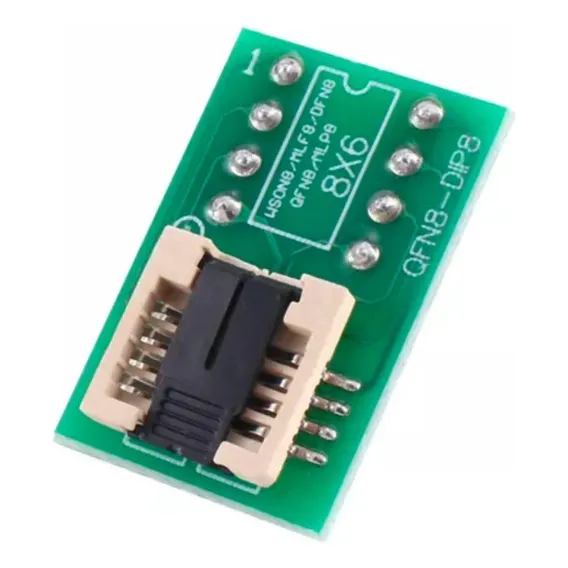 Adaptador Soquete Para Gravador Eeprom Qfn8-dip8/wson8 8x6mm Foto 1