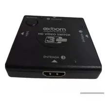 Adaptador Switch Divisor 3 Portas Hdmi Tv Game 1080p 3x1 Foto mini 4