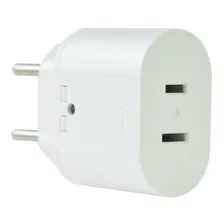 Adaptador Tomada Iclamper Pocket X 2pn Protetor Dps Branco 127/220v Foto mini 3