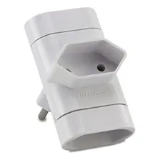Adaptador Tomada Padrão Benjamin T 3 Saidas 10a Bipolar Foto  mini 1