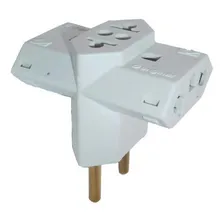Adaptador Tomada Padrão Antigo Benjamin T Foto mini 2