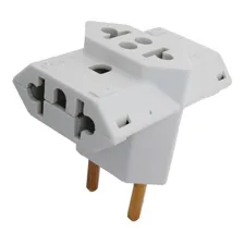 Adaptador Tomada Padrão Antigo Benjamin T Foto mini 3