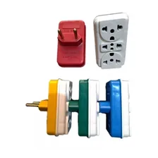 Adaptador Tomada Padrão Novo/antigo Benjamin Triplo 110V/220V Foto mini 3