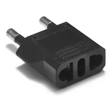 Adaptador Tomada Pino Americano Chato X Brasileiro 20a Foto  mini 1
