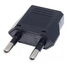Adaptador Tomada Pino Americano Chato X Brasileiro 20a Foto mini  2