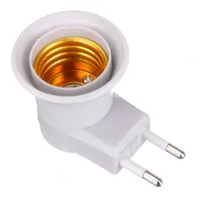 Adaptador Tomada Soquete E27 P/ Lampada Chave Desliga Foto mini  2