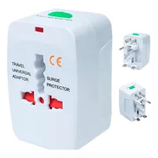 Adaptador Tomada Universal Internacional Uk Eua Europa Asia Foto mini 2