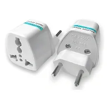 Adaptador Tomada Universal Padrão Europeu Uk Para Brasil Foto mini  3
