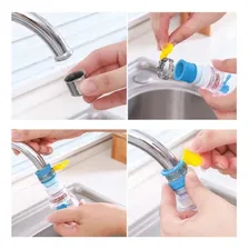 Adaptador Torneira Arejador Extensor Flexível Abraçadeira Foto mini 4