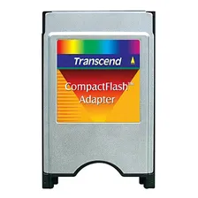 Adaptador Transcend Pcmcia Para Compact Flash Cf Foto mini 1