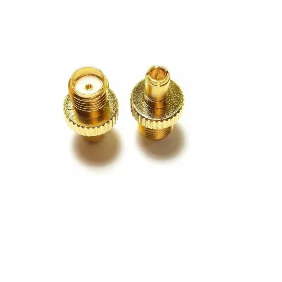 Adaptador Ts9 Plugue Macho Para Sma Fêmea Conector De Antena Foto 1
