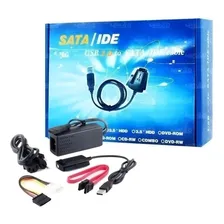 Adaptador Usb 2.0 Hd Conversor P/ Ide Sata Fonte 3 Em 1 Foto mini 4