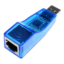 Adaptador Usb 2.0 Placa Rede Usb Externa Rj45 Lan 10/100mbps Foto mini 2