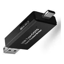 Adaptador USB 3 em 1 Leitor de cartão Micro Sd tipo C 3.0 Foto  mini 1
