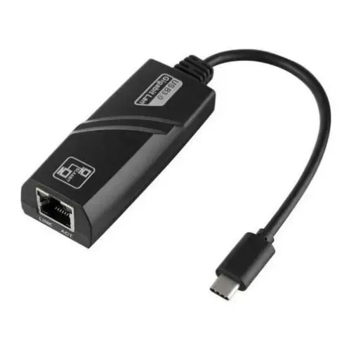 Adaptador Usb-c 3.1 Para Rj45 Ethernet Gigabit 10/100/1000 Foto 1