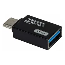 Adaptador USB-C para USB 3.0 para notebook Macbook Otg, cor azul - adaptador USB tipo C para USB Foto mini 3