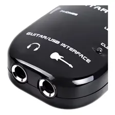 Adaptador Usb De Guitarra Violão Baixo Pc Guitar Link Foto mini 4