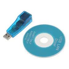 Adaptador Usb Placa Rede Rj45 Cabo Rede Internet Pc Foto mini 4