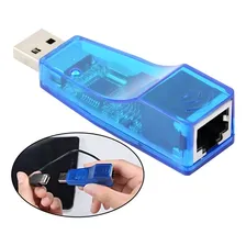Adaptador Usb Placa Rede Rj45 Cabo Rede Internet Pc Foto mini 3