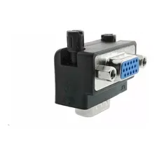 Adaptador Vga Em L Macho X Femea 90 Graus Foto mini 2