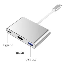 Adaptador VĂdeo Tipo-c Para Hdmi Usb 3.0 Qualidade 4k Foto mini 3